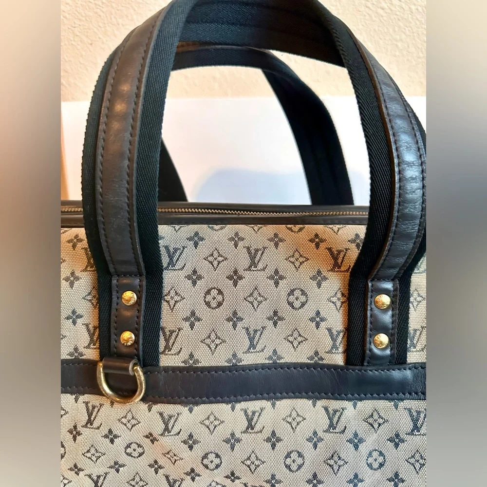 Louis Vuitton Josephine GM Mini Lin Boston style Handbag - Picture 5 of 17